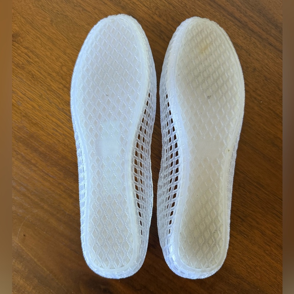 Zara Clear Jelly Mesh Ballet Flats - Picture 2 of 4
